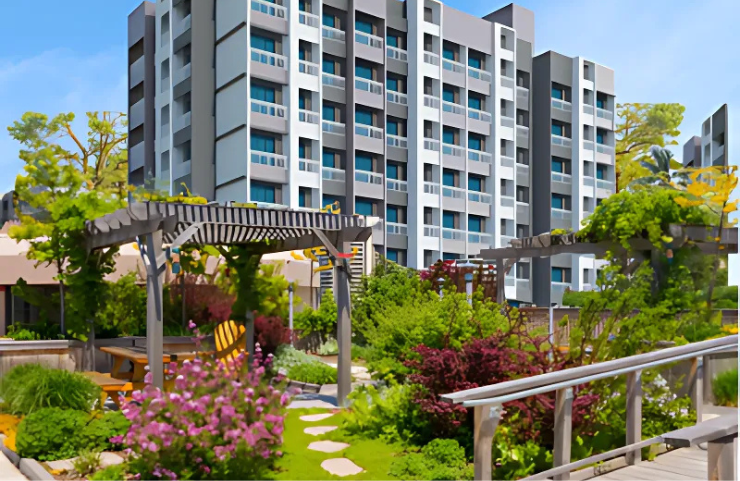 Premium 1 BHK Apartments in Saphale With Garden View