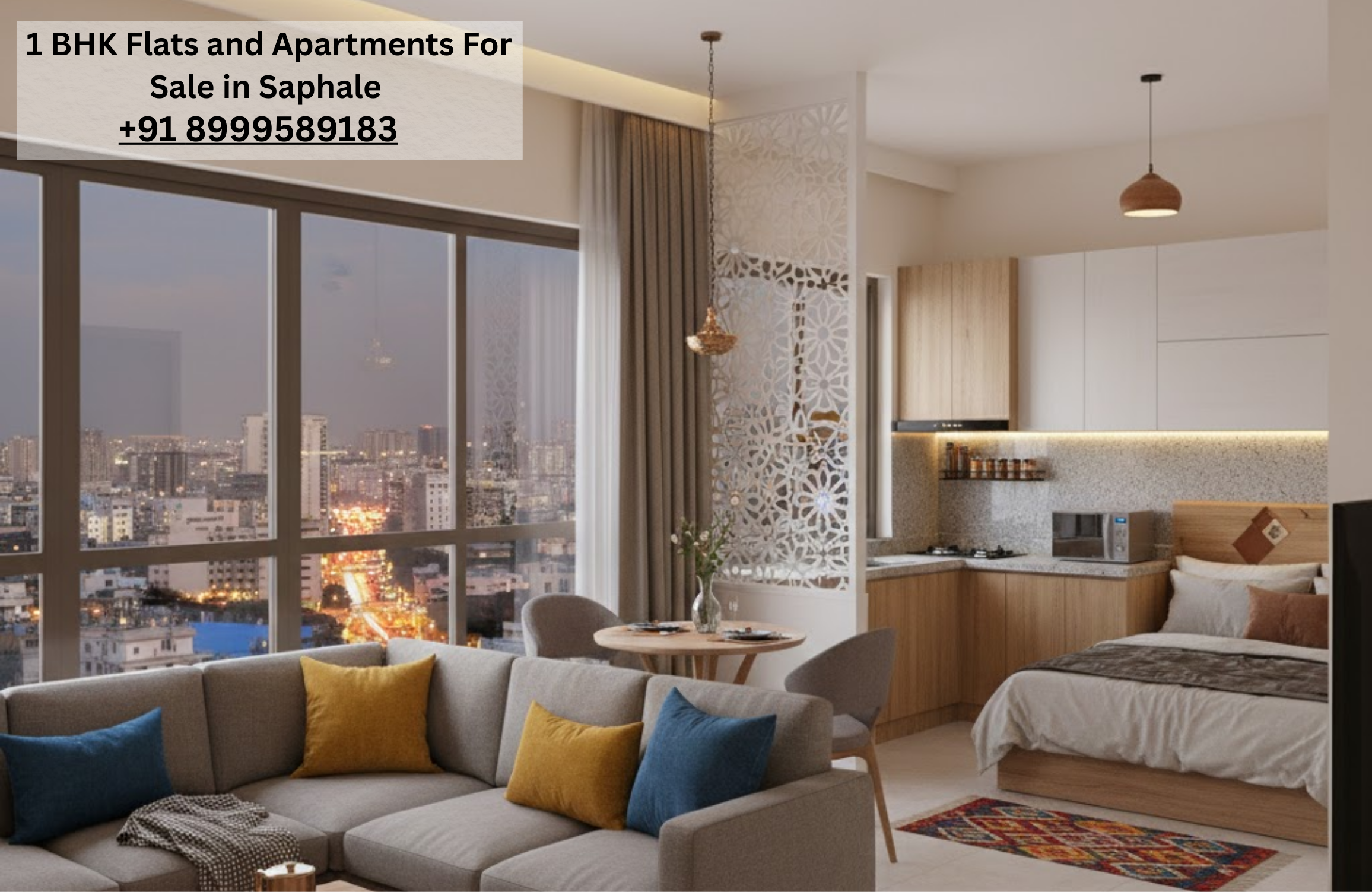 1 BHK Flats and Apartments For Sale in Saphale