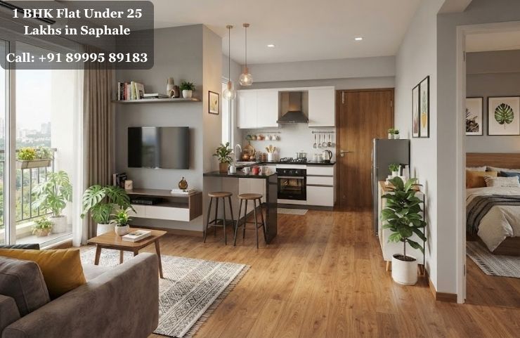 1 BHK Flat Under 25 Lakhs in Saphale