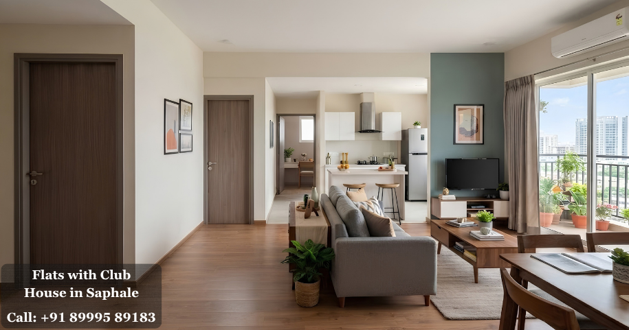 Flats with Club House in Saphale
